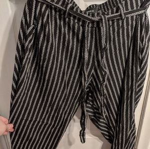 Torrid Tie Front Tapered Pant